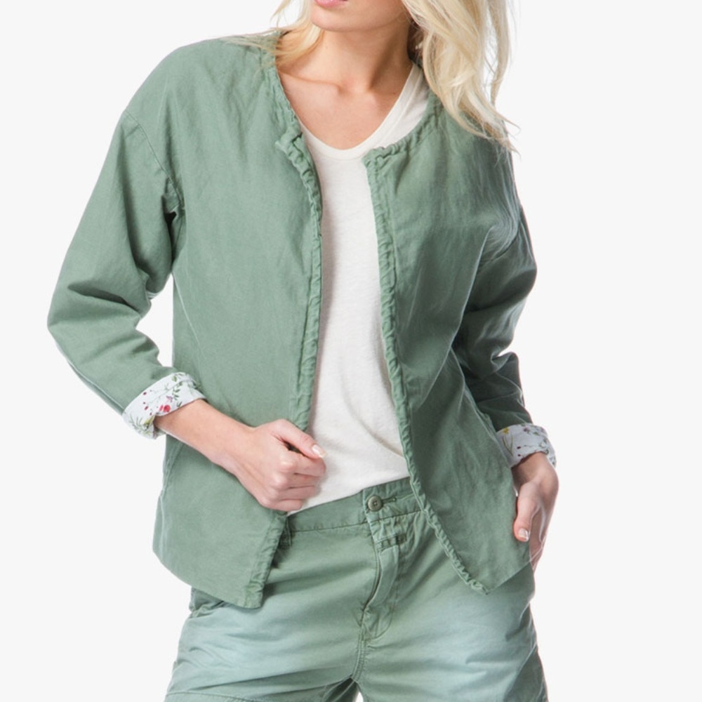 CLOSED ~Cotton Linen jacket - Picture 5 of 8